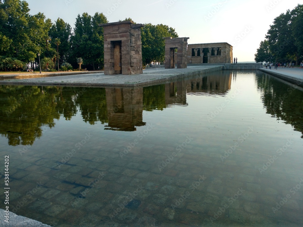 Obraz premium Templo de Debod, Madrid