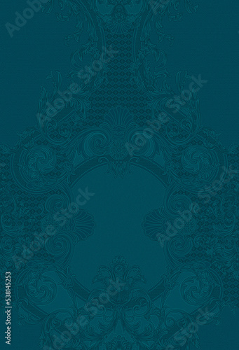 Classical luxury old fashioned damask ornament, royal seamless texture for wallpapers, textile, wrapping. Vintage exquisite floral baroque template.