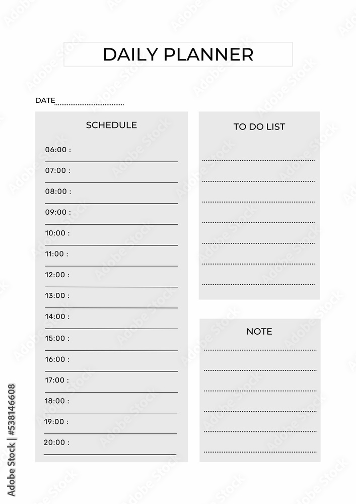 daily planner daily planner