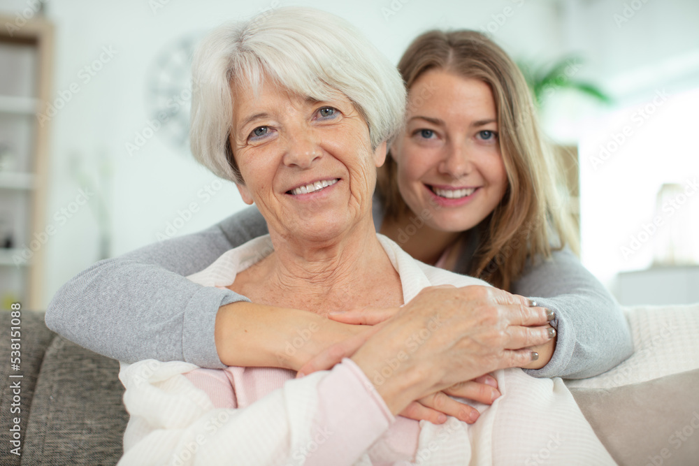 happy mother and daughter portrait happy mother and daughter portrait