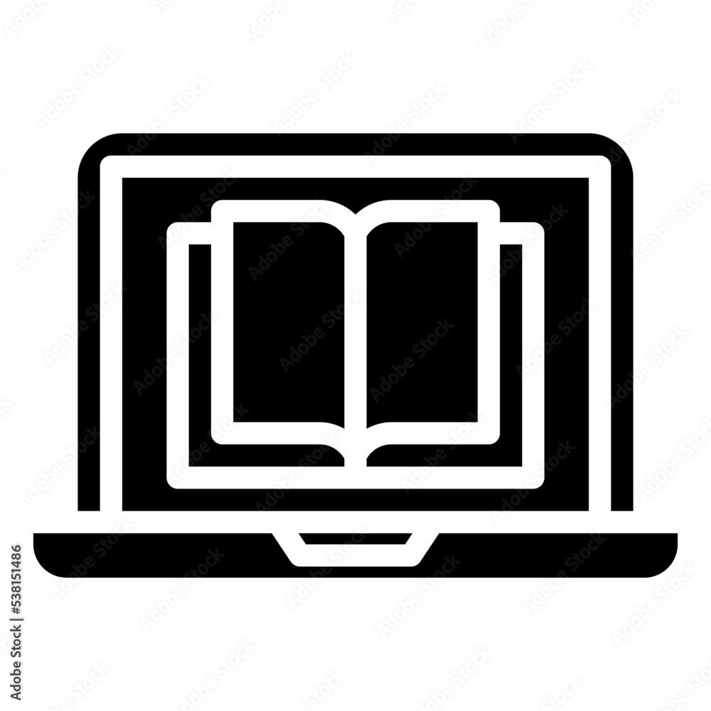 EBOOK 3 glyph icon EBOOK 3 glyph icon