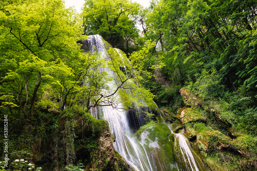 The Autoire waterfall in France