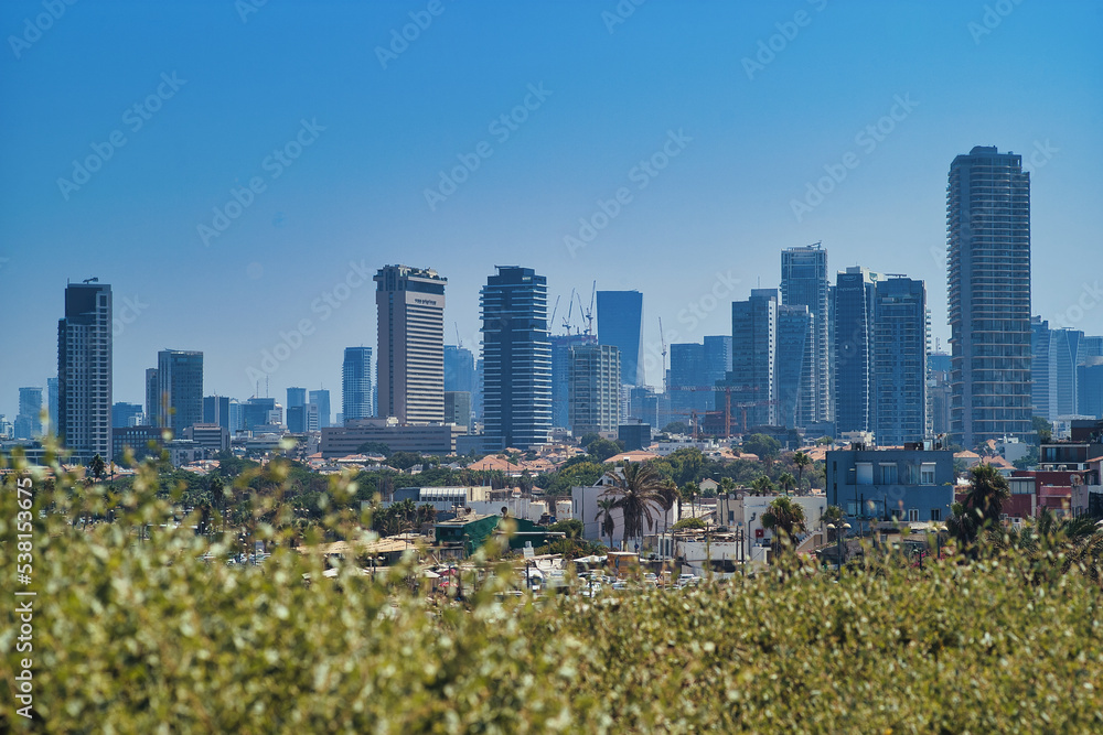 Fototapeta premium Beautiful Views of Tel Aviv Yafo, Israel
