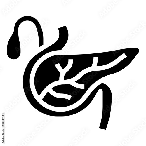 PANCREAS glyph icon