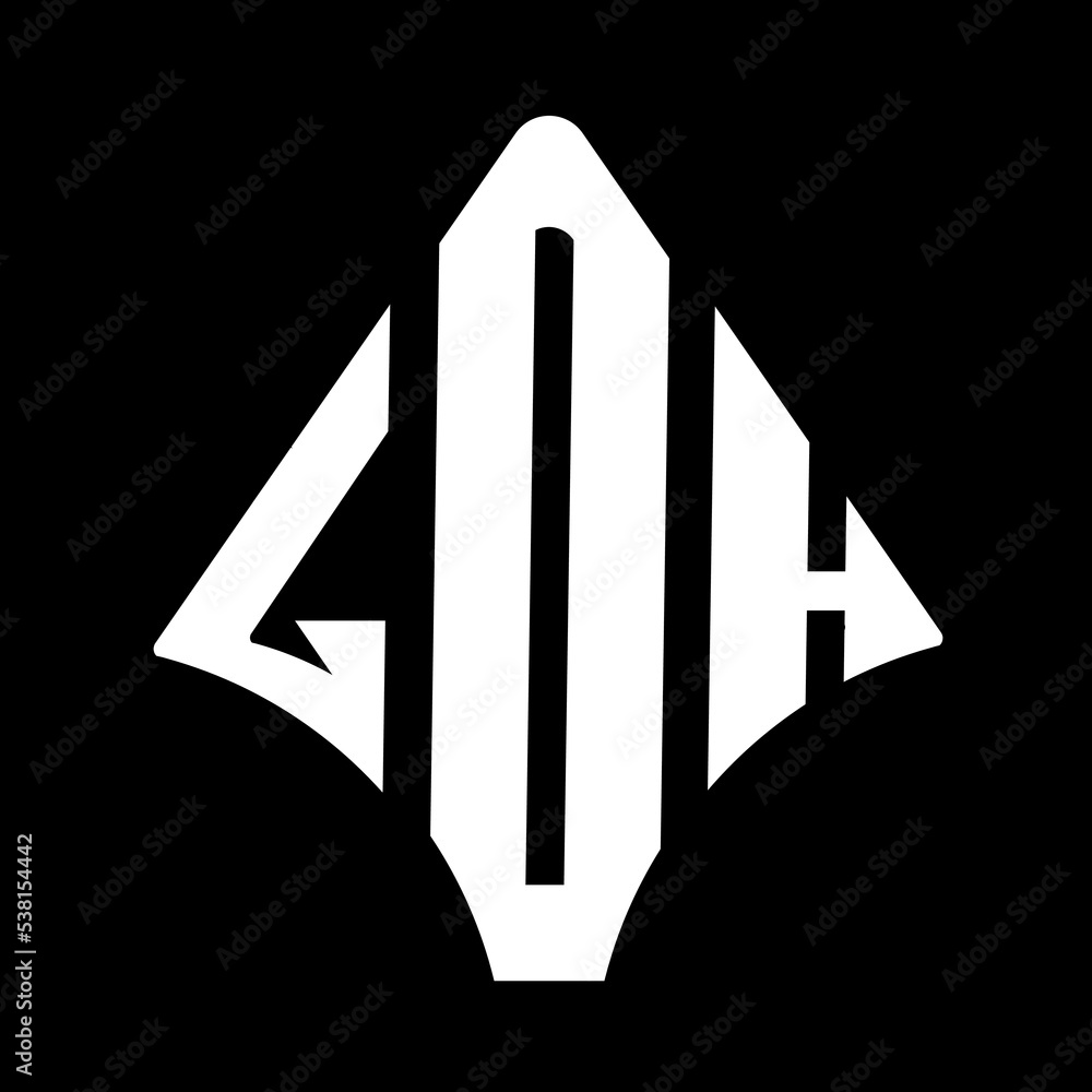 GOH logo. GOH letter. GOH letter logo design. GOH modern and creative