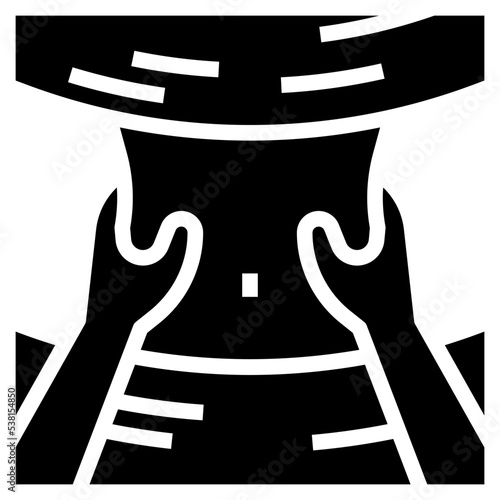 ABDOMINAL glyph icon
