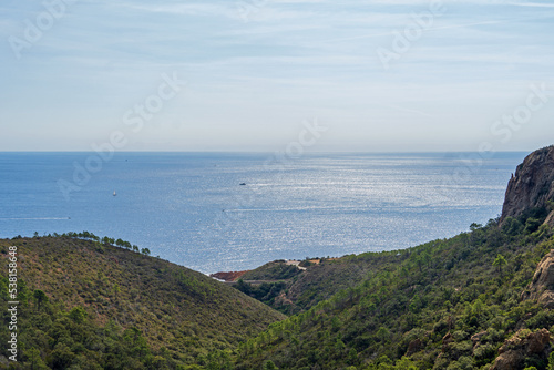 Landschaft im Estérel-Gebirge an der Côte d'Azur