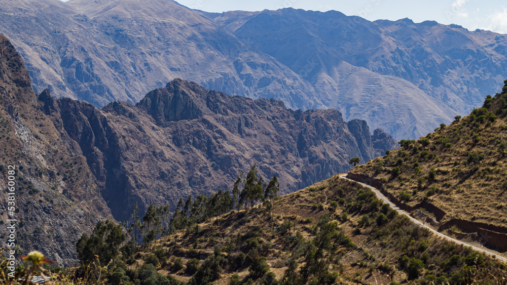 Andes mountains landscape cusco peru Andes mountains landscape cusco peru