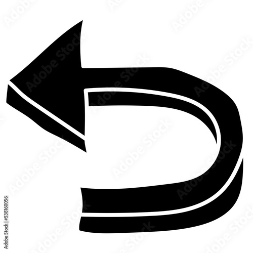 UNDO glyph icon