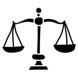 JUSTICE glyph icon