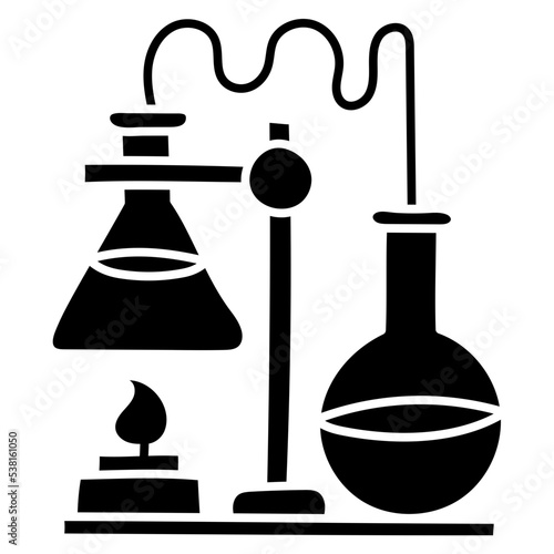 EXPERIMENT glyph icon