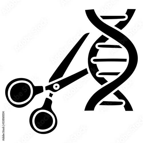 GENETIC ENGINEERING glyph icon