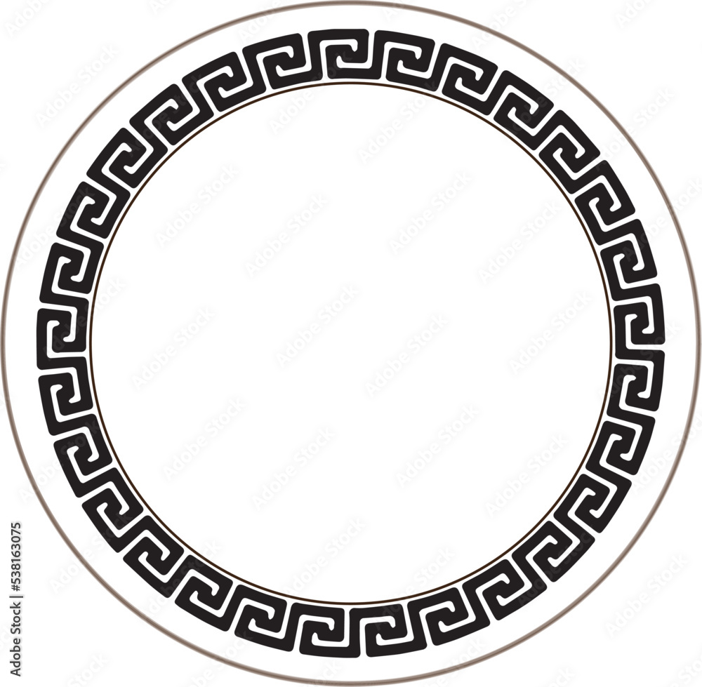 Abstract Circle Pattern. Round Element for Design. Vector Art. black white plate pattern geometric Abstract Circle Pattern. Round Element for Design. Vector Art. black white plate pattern geometric