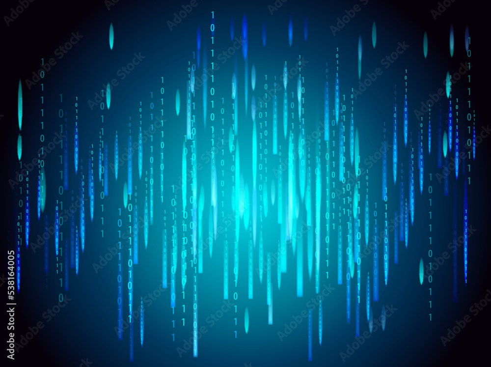 binary code turquoise background binary code turquoise background