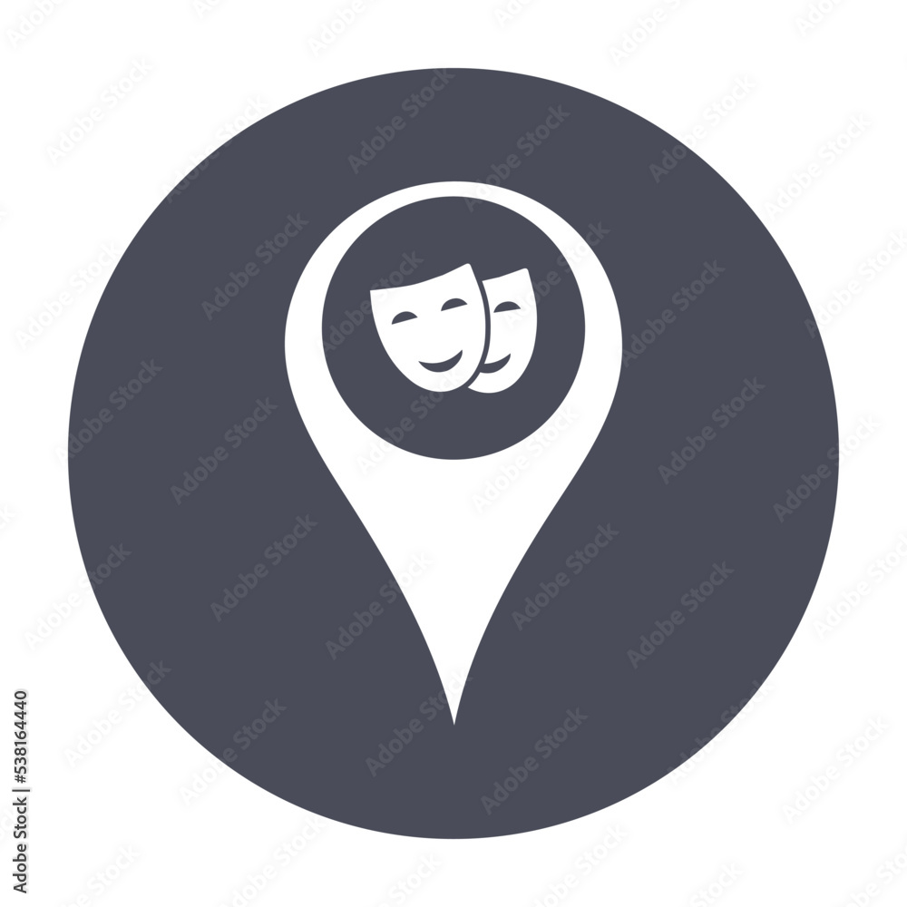 Theatre location icon Theatre location icon