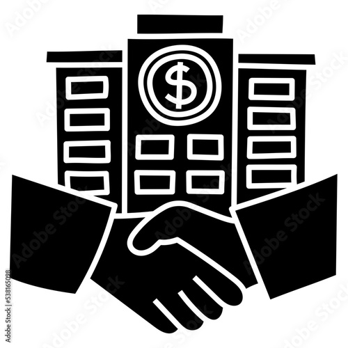 CORPORATE GOVERNANCE glyph icon