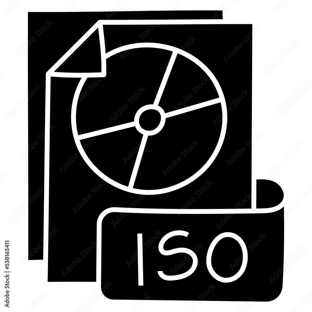 ISO glyph icon