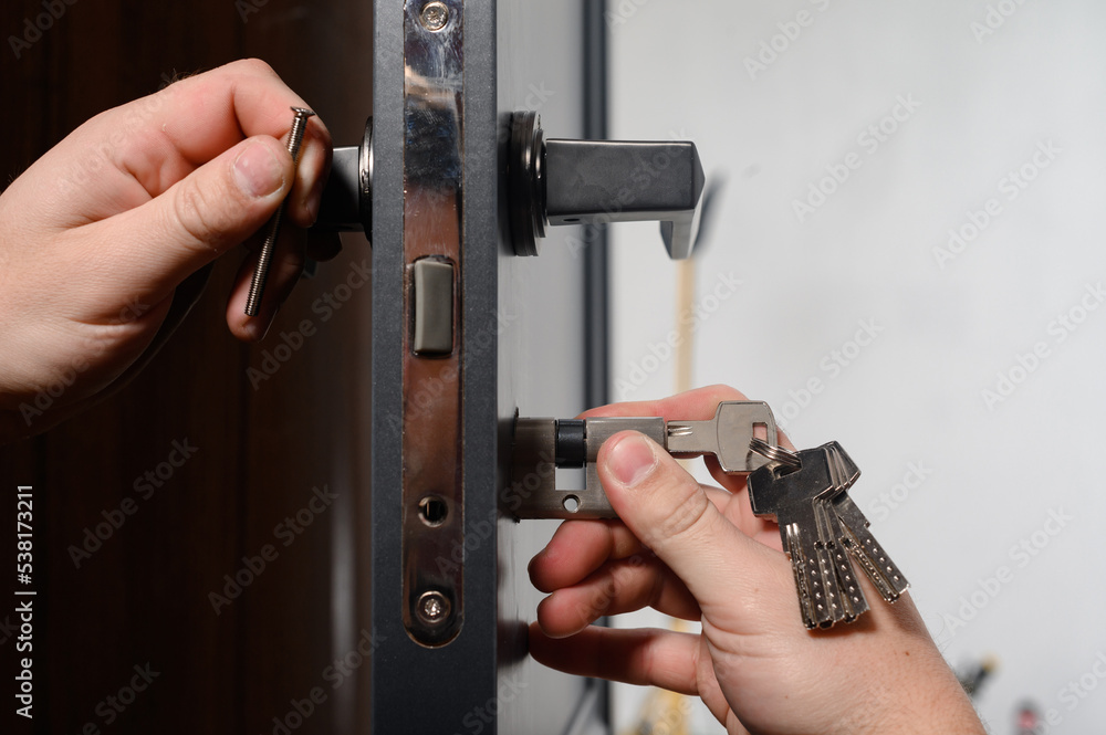 Door Lock Types Royalty-Free Images, Stock Photos & Pictures