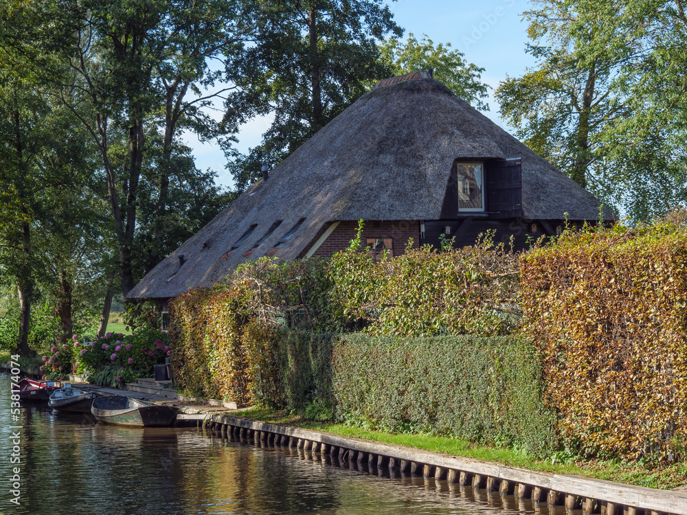 Giethoorn in den Niederlanden