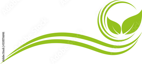 Pflanzen, Blätter und Wellen, Linien, Wellness, Gärtner und Natur Hintergrund