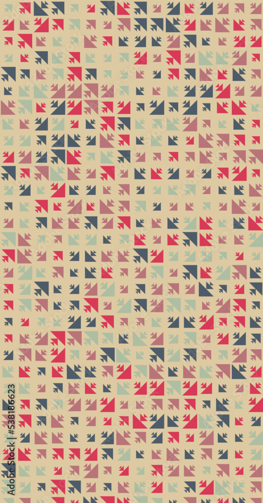 Fototapeta premium Abstract Color Halftone Dots generative art background illustration