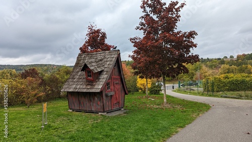 Miniatur Hexenhaus wie im Märchen photo