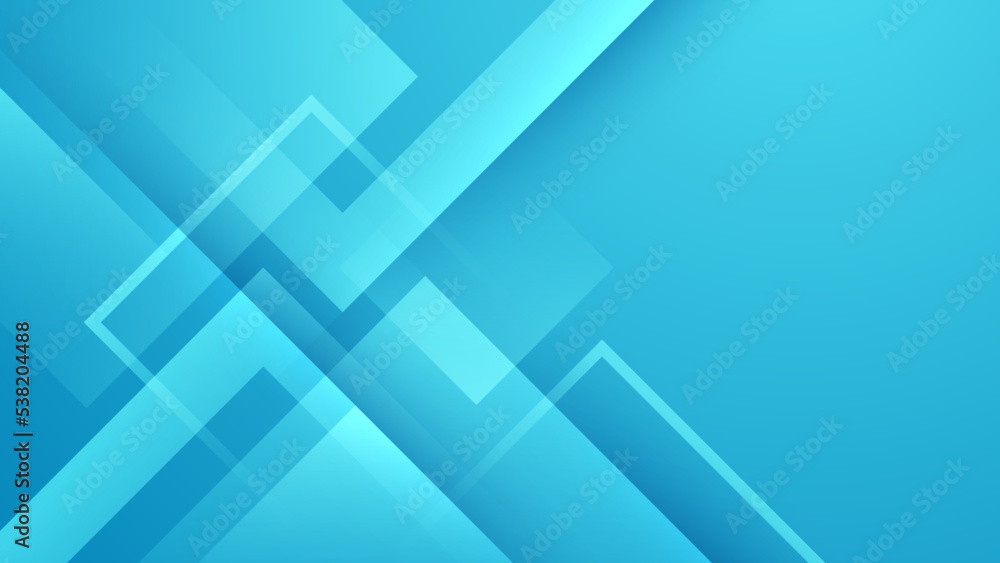 Fototapeta premium abstract blue background with squares