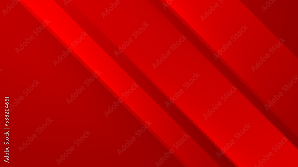 Red background. Vector abstract graphic design banner pattern presentation background web template.