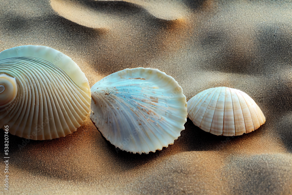 Seashells on the beach Seashells on the beach
