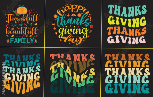 Thanks giving t shirt design 