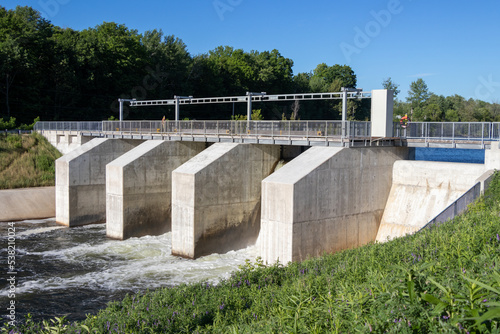 dam on the river