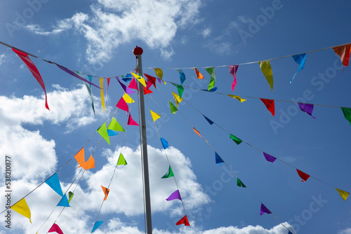 flags, pennants, party, market, netherlands, 