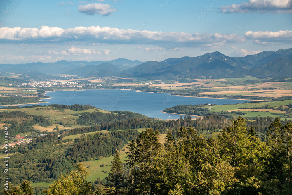 view of the lake, Liptovska Mara