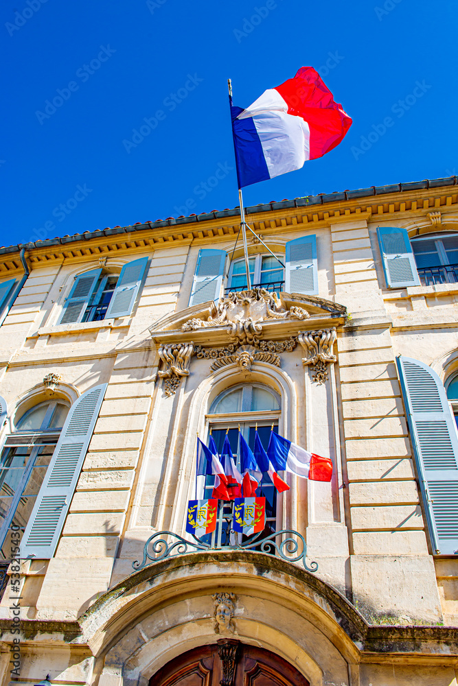 City Hall in Arles, France.