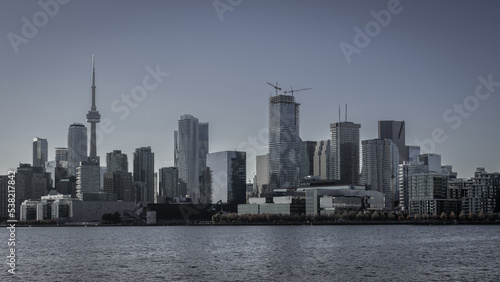 North-west facing photo of the Toronto skyline.