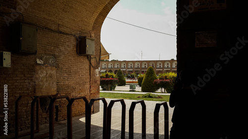 Naghshe Jahan Square and Beautiful Isfahan, IRAN photo