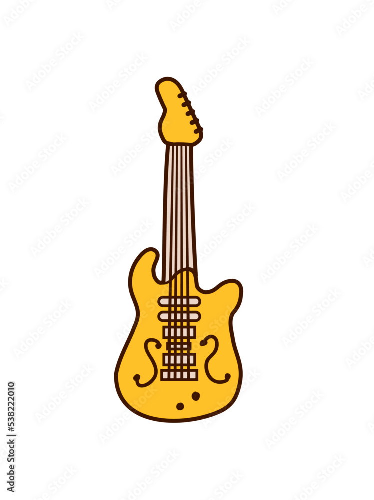 Naklejka premium Cool E-Gitarre 