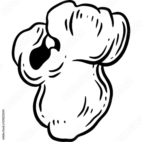 Hand drawn Popcorn