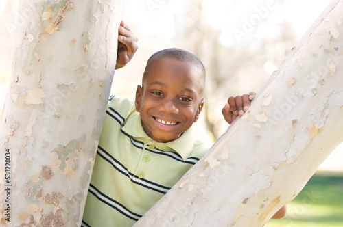Young African American Boy ...