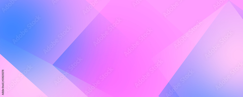 Geometric triangular blue and pink background Geometric triangular blue and pink background