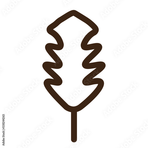 arugula eat food gastronomy vegetable outline icon