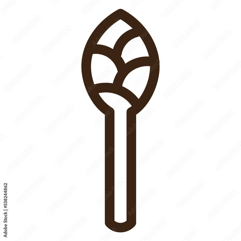 Obraz premium asparagus food vegetable outline icon