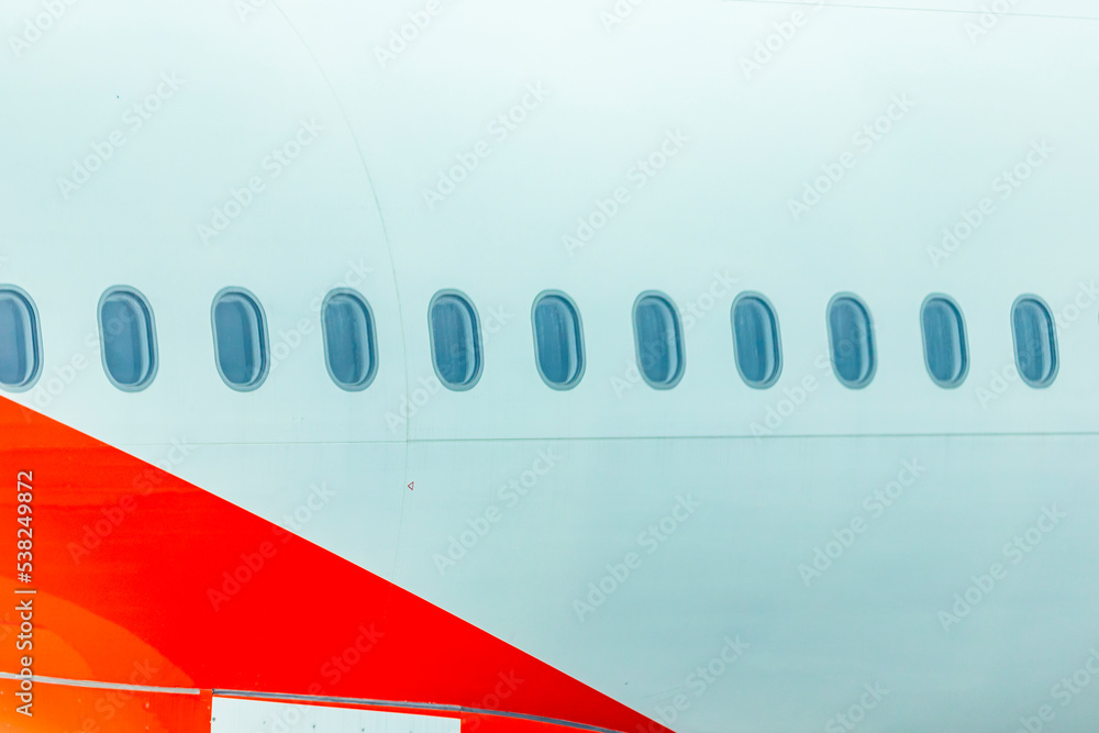 Fototapeta premium Airplane windows 