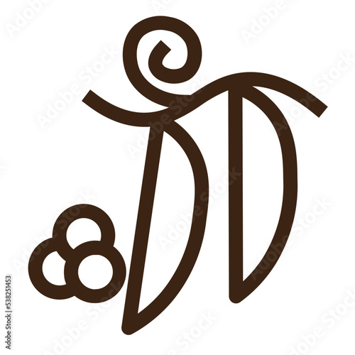 beans edamame food soya vegetable outline icon