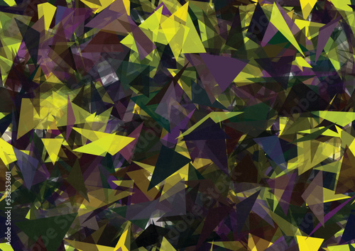 Background pattern abstract seamless design texture. Theme is about transparency, futuristic, color, art, decorative, graphic, sci-fi, vector, creative, digital, concept, geometry, triangles