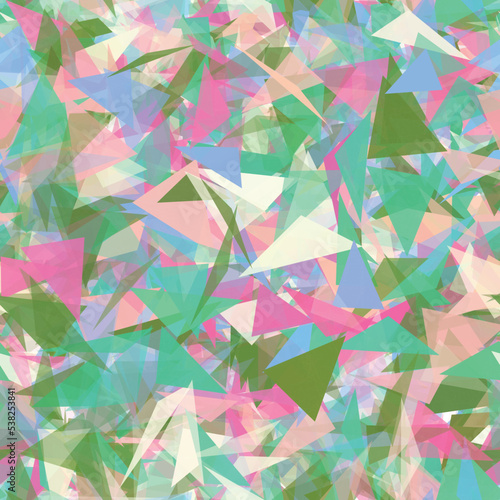 Background pattern abstract seamless design texture. Theme is about polygon, graphic, surface, decorative, pattern, transparency, shapes, backdrop, futuristic, color, modern, random, geometry