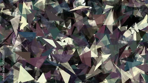 Background pattern abstract seamless design texture. Theme is about colorful, triangles, surface, style, pattern, concept, transparency, art, decorative, creative, color, sci-fi, design