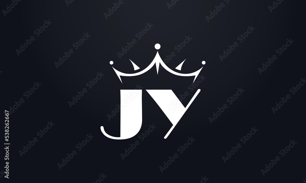 King crown logo design vector and extra bold queen symbol with letters King crown logo design vector and extra bold queen symbol with letters