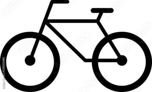  Bicycle icon. Vector illustration. Isolated..eps