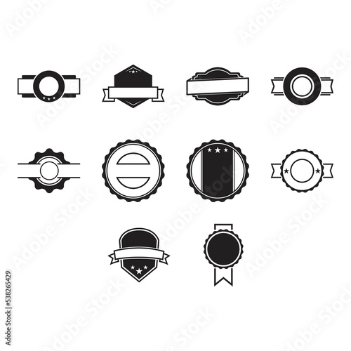 label icon set